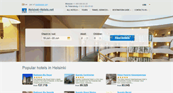 Desktop Screenshot of helsinki-hotels.net
